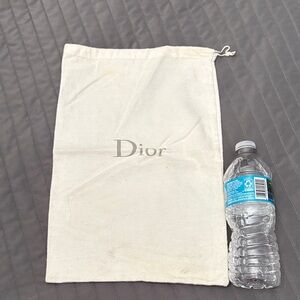 Dior white dust Bag